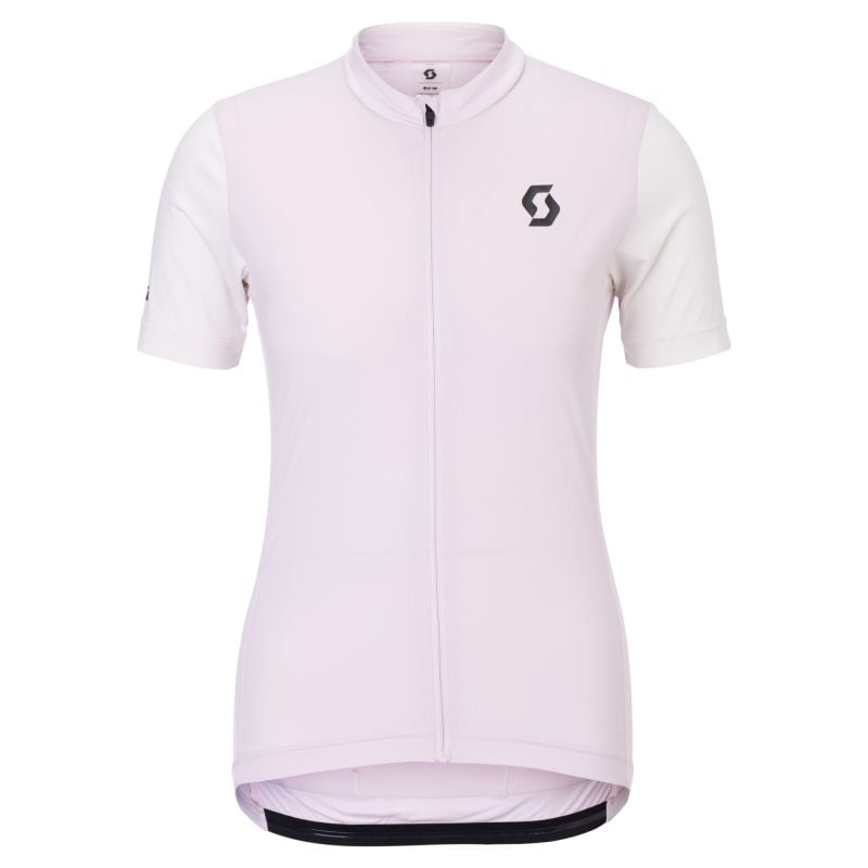 Pyöräilypaita Scott W's Endurance SS (Bliss Pink/Cotton White) Naisille