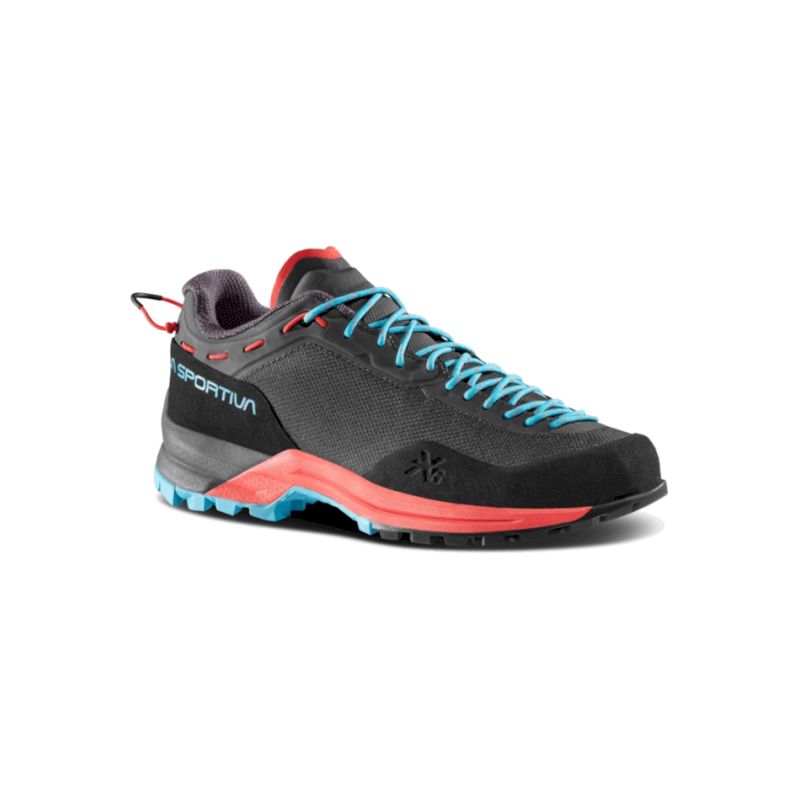 Approachschuhe La Sportiva TX Guide Woman (Carbon/Hibiscs) Damen
