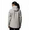 Chaqueta impermeable Columbia Saudan Pro 3L Shell (Gris Pizarra) Mujer