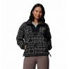 Polaire Columbia Sequoia Grove Printed Half Zip (Nero, Orizzonti) Donna