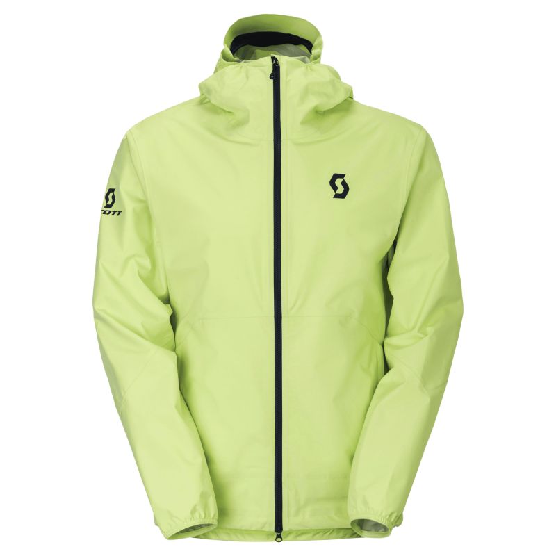 Vandtæt jakke Scott Jacket M's Explorair Light Dryo 2.5L (Acid Yellow) Herre