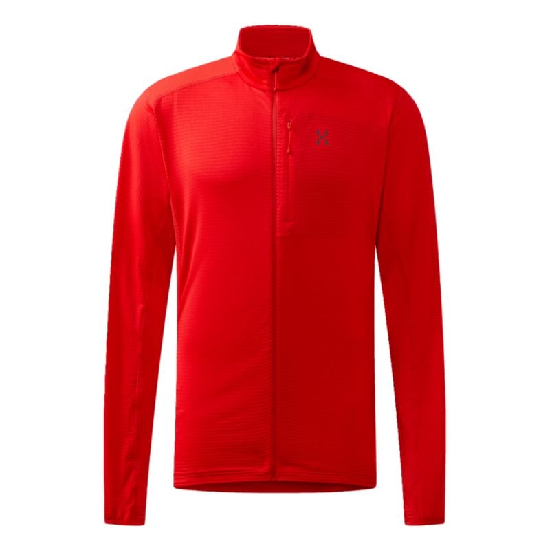 Veste intermédiaire HAGLOFS L.I.M Mid Multi Jacket (Tech red) Homme