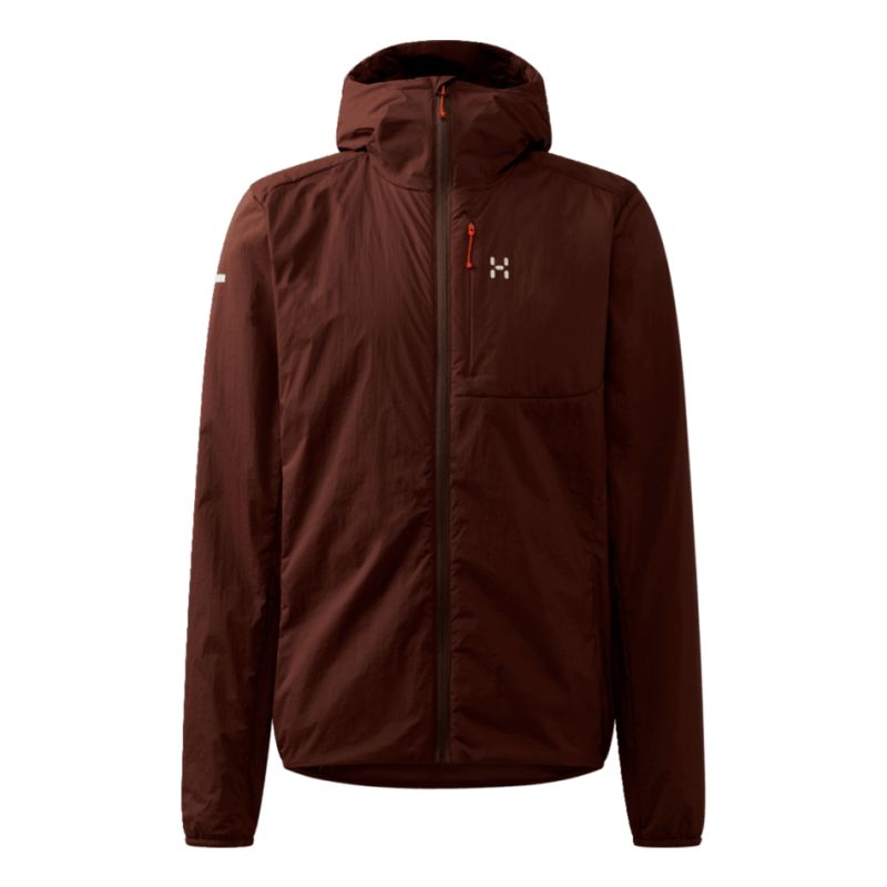 Isolierte Jacke Haglöfs L.I.M Mimic Barrier Hood (Braun Trail) Herren