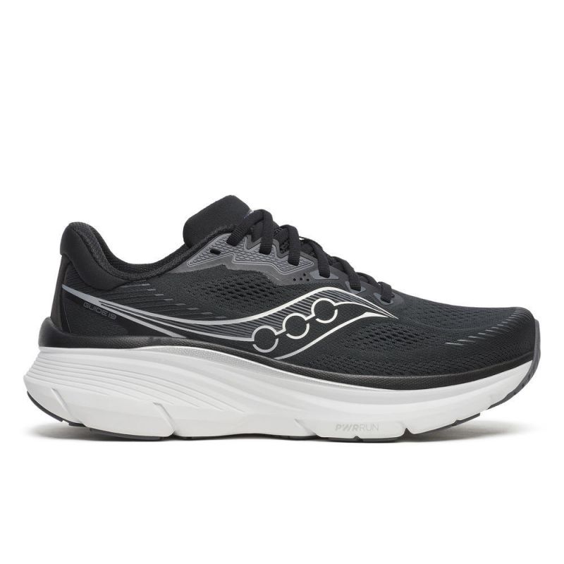 Zapatillas de running Saucony GUIDE 19 (BLACK/SILVER) Hombre