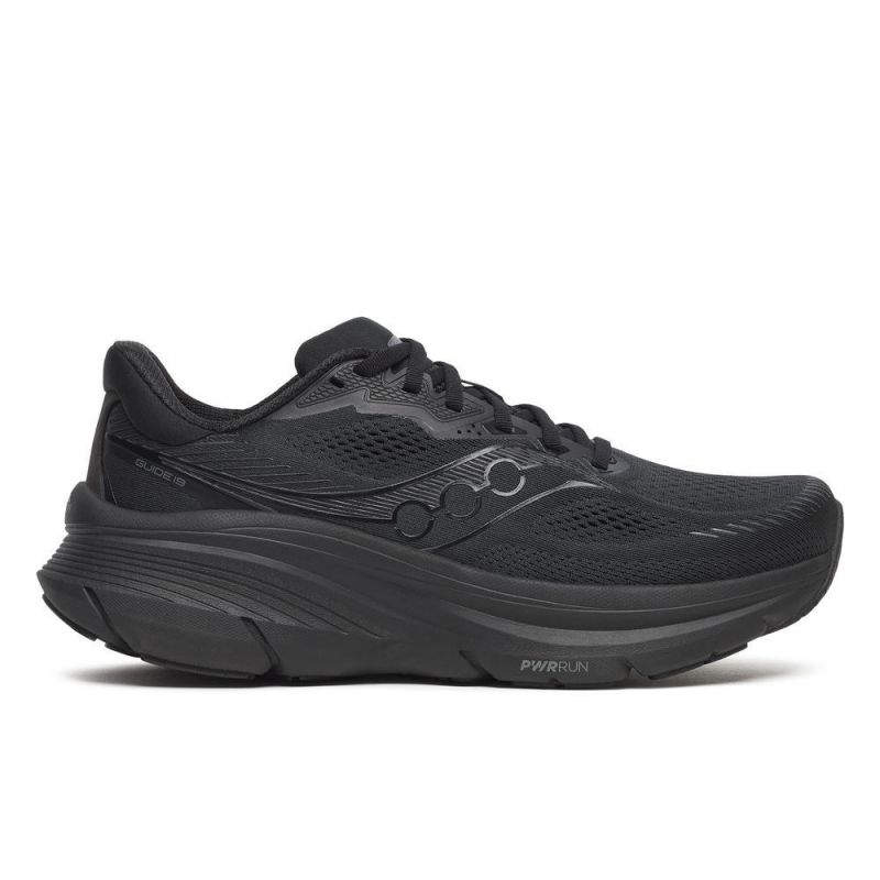 Zapatos de running Saucony GUIDE 19 (TRIPLE BLACK) Hombre