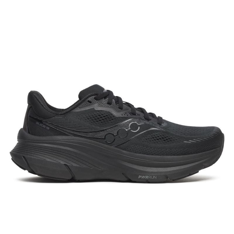 Chaussures de running SAUCONY GUIDE 19 (TRIPLE BLACK) Homme