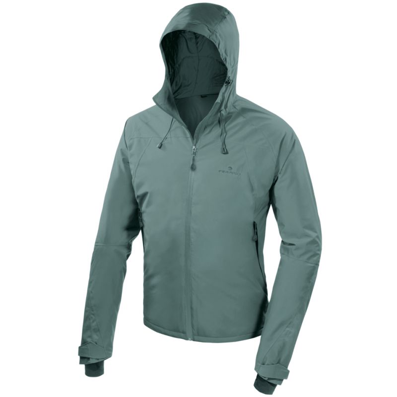 Vattentät jacka Ferrino YENISEI JACKET (ice green) Herr