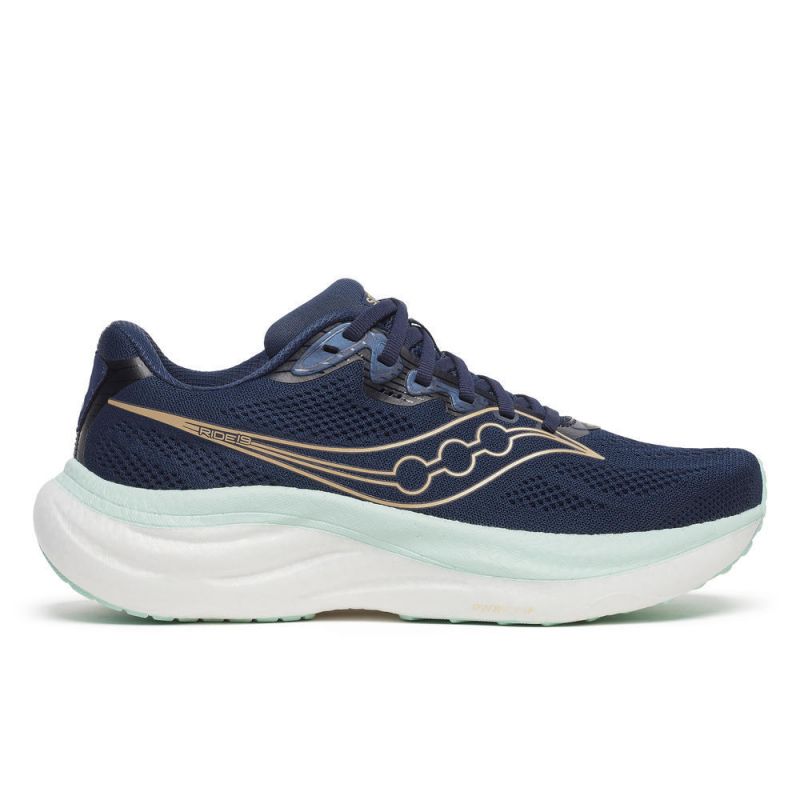 Running shoes Saucony RIDE 19 (BLACK/SILVER) Women