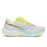 Running shoes Saucony RIDE 19 (WHITE/SPLASH) Women