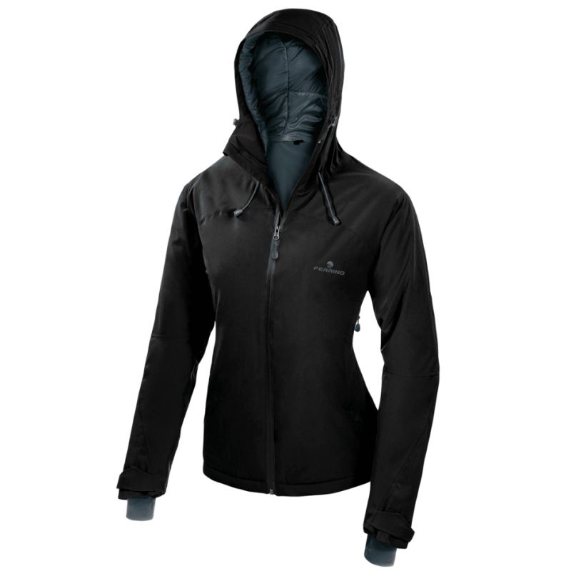 Vandtæt jakke Ferrino YENISEI JACKET (nero) Kvinde