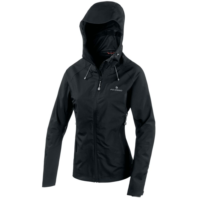 Giacca impermeabile Ferrino VALDEZ JACKET (nero) Donna