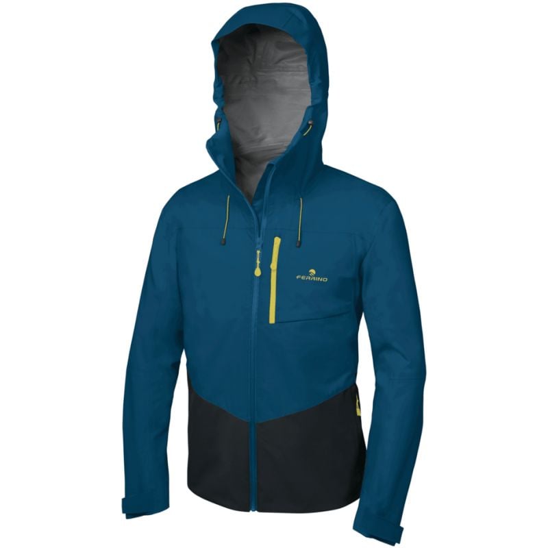 Wasserdichte Jacke Ferrino VALDEZ JACKET(dunkelblau) Herren