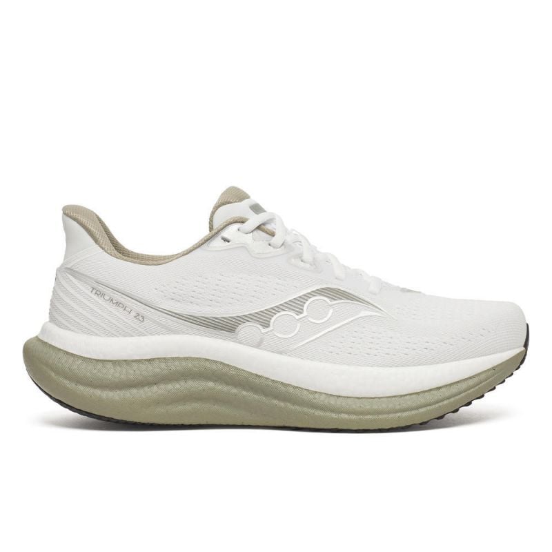 Chaussures de running SAUCONY TRIUMPH 23 (WHITE/LAUREL) homme