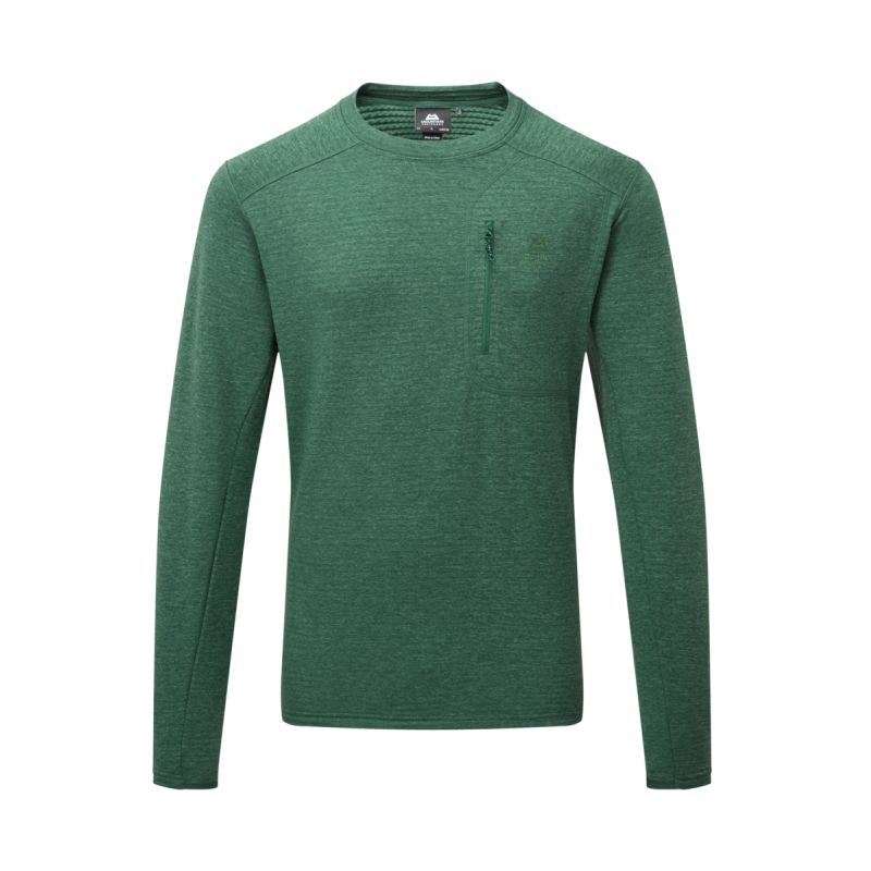 Polaire Apiro Mens Crew (Fern) Homme