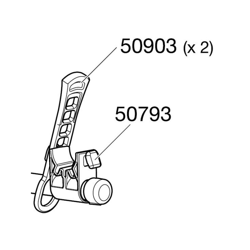 Ramfäste Thule för Cykelhållare HANGON XPRESS CLIPON 50793