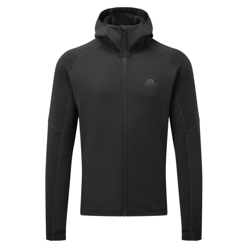 Polaire Jorasses Mens Hooded Jacket (Black) Homme