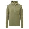 Fleece Durian Hooded Wmns Jacket (Four Leaf Clover) Kvinna
