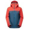 Vandtæt Odyssey Wmns Jacket (Majolica/Chili) Kvinde