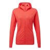 Giacca Fleece Apiro Wmns con Cappuccio (Ibisco) Donna