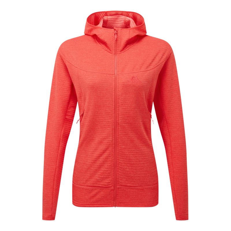 Fleece Apiro Wmns Hooded Jacket (Hibiscus) Dame