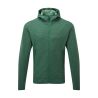 Fleece Apiro Mens Hooded Jacket (Fern) Herre