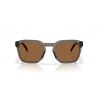 Lunettes de soleil OAKLEY HSTN SQ (GREY SMOKE /PRIZM BRONZE) Cat.3