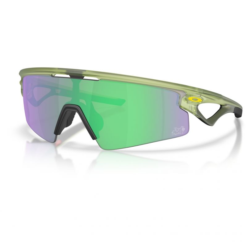 Zonnebril Oakley SPHAERA STRIKE Tour de France (MATTE FERN / PRIZM ROAD JADE) cat. 3