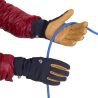 Super Alpine Handschuh (Schwarz/Braun)