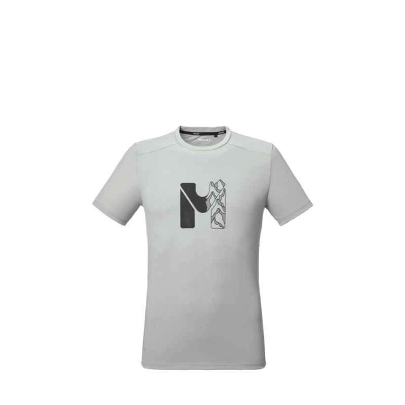 Tee-shirt MILLET KAMET MAP SS M (GRANITE) Homme