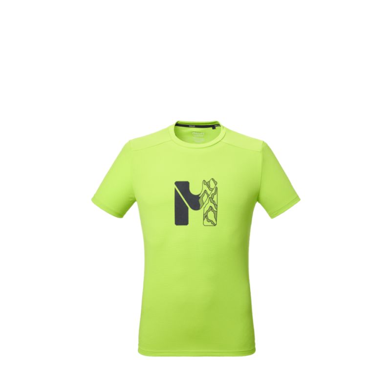 T-shirt Millet KAMET MAP SS M (PEPPER) Mannen