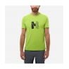 T-shirt Millet KAMET MAP SS M (MACAW GREEN) Heren