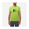 Tee-shirt MILLET KAMET MAP SS M (MACAW GREEN) Homme