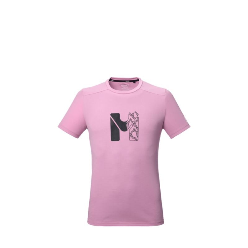 Tee-shirt MILLET KAMET MAP SS M (MAUVE ORCHID) Homme