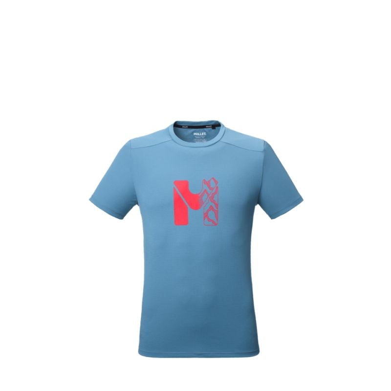 T-shirt Millet KAMET MAP SS M (CORONET BLUE) Men
