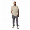 Skien Valley LS Shirt M-Fossile Antico