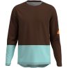 T-shirt MTB POC M's Motion Air L/S Jersey (Bronzite Brown/Lazurite Blue)