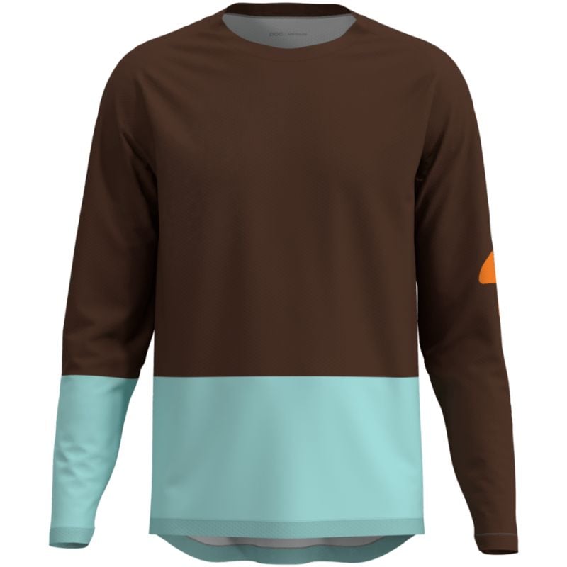 T-skjorte MTB POC M's Motion Air L/S Jersey (Bronzite Brown/Lazurite Blue)