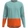 Jersey M's Motion Air de manga larga Azul Lazurita/Naranja Carneliano