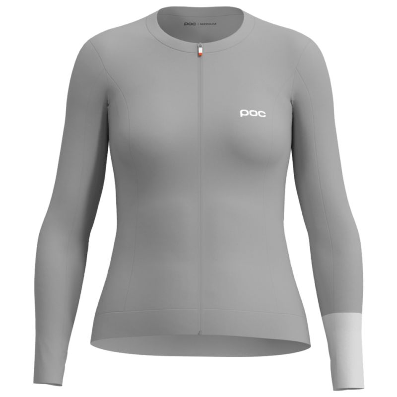 Langarmig shirt POC W's Cadence L/S Jersey (Granite Grey) dames