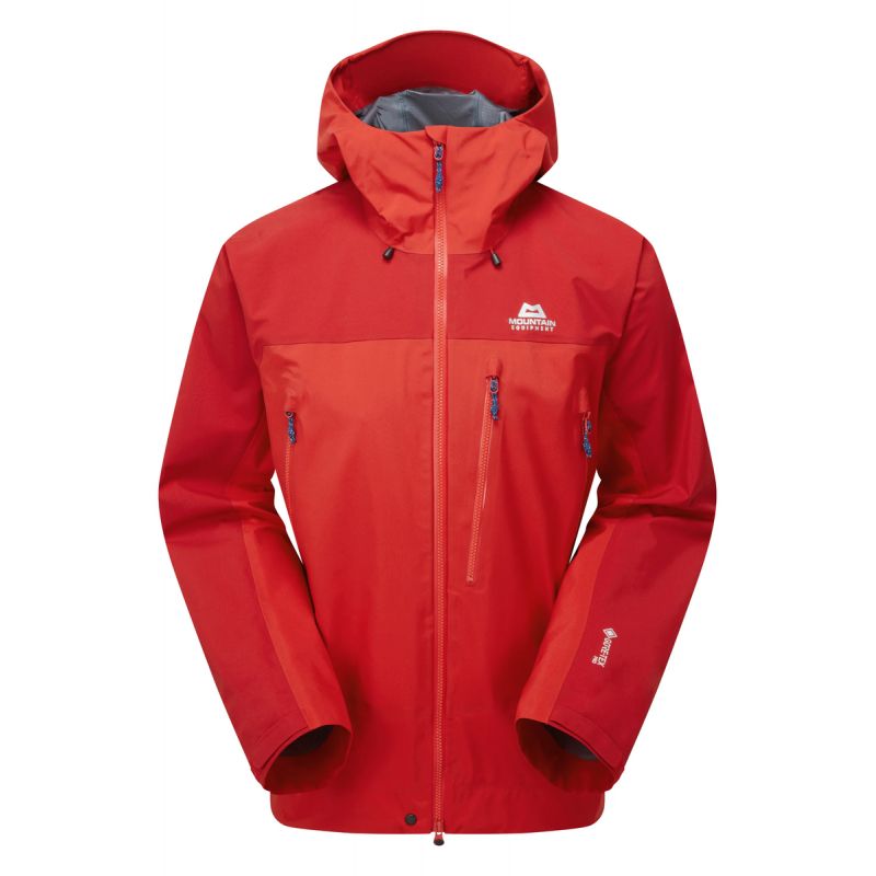 Vandtæt jakke MOUNTAIN EQUIPMENT Lhotse Jacket (ChiliCrimson) Herre
