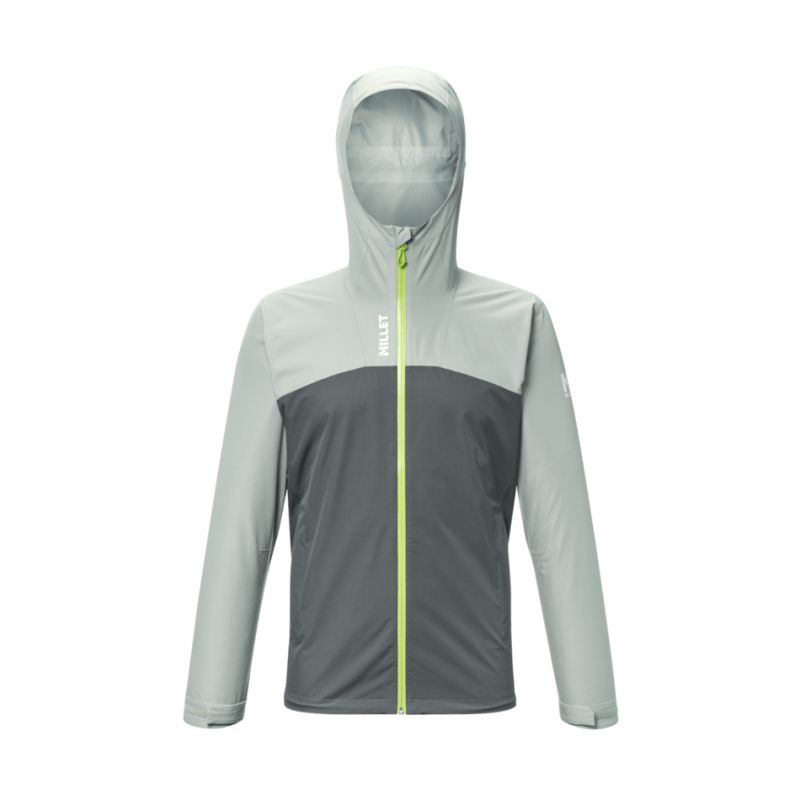 Waterdichte jas Millet SENECA 2,5L M (GRANITE/TARMAC) Heren