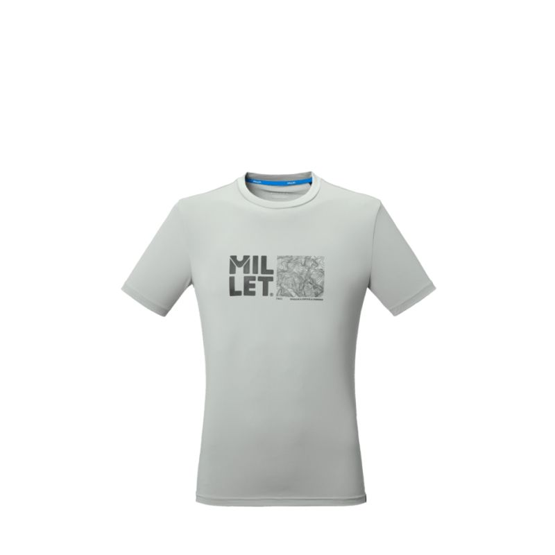 T-paita Millet SENECA TS SS M (GRANITE) Mies
