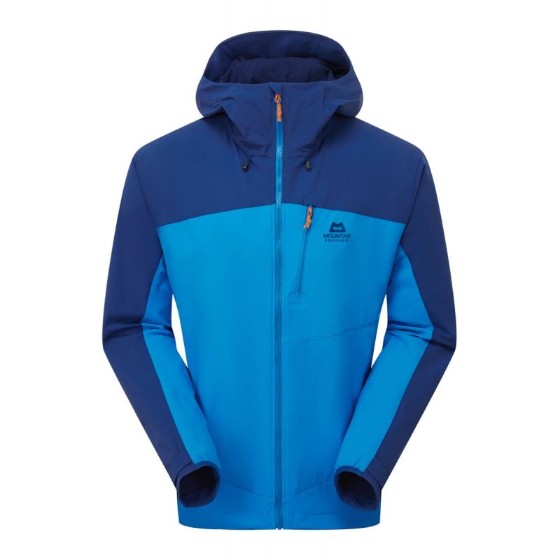 Softshell jakke MOUNTAIN EQUIPMENT Frontier Mens Jacket (Atlantic/Admiral) Herre