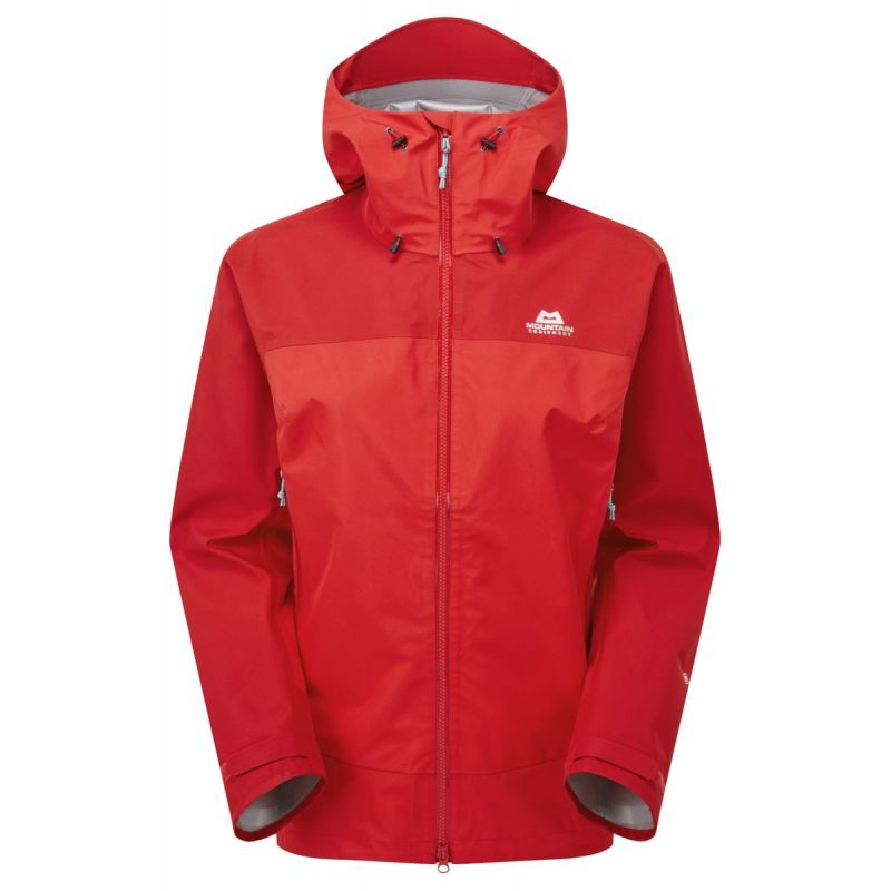Giacca impermeabile MOUNTAIN EQUIPMENT Saltoro Wmns Jacket (Imperial Red/Crimson) Donna