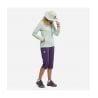 UBIC STRETCH 3/4 HOSEN W PURPLE VELVET