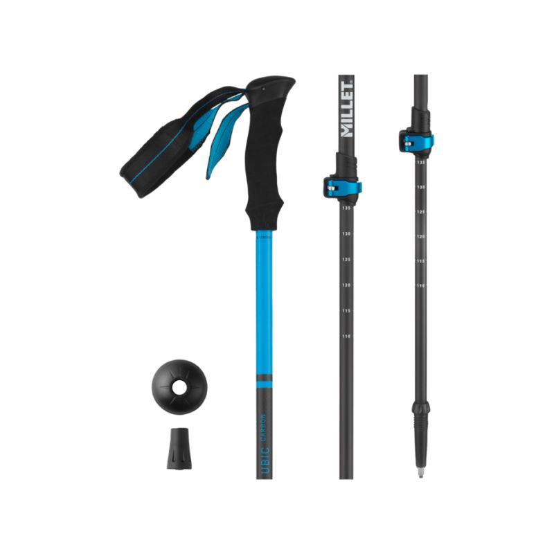 Bastones de senderismo Millet UBIC CARBON PAIR (BLUE ASTER)