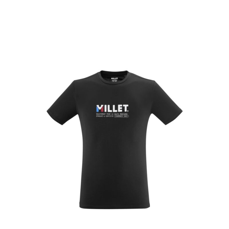 T-paita Millet TS SS M (BLACK) Mies
