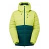 MOUNTAIN EQUIPMENT Paiyu Wmns Jacket (D Teal/Fresh Green)