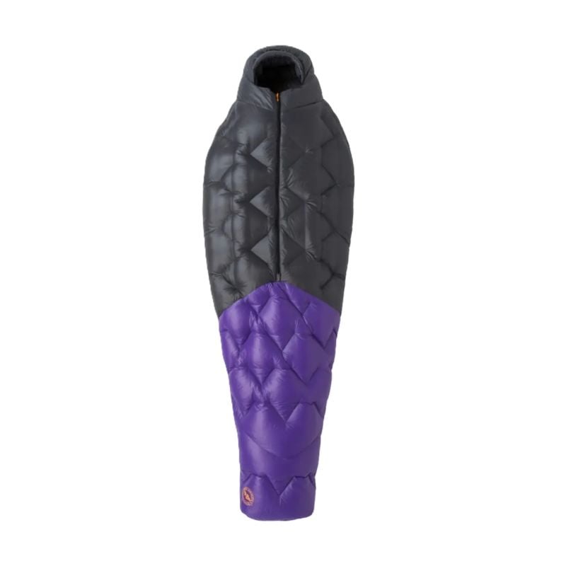 Sac de couchage BIG AGNES Fly Creek UL 25 LONG (noir/violet)