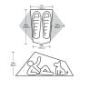 Tält Big agnes Tiger Wall 2 Platinum (Mercury/Evening Primrose)